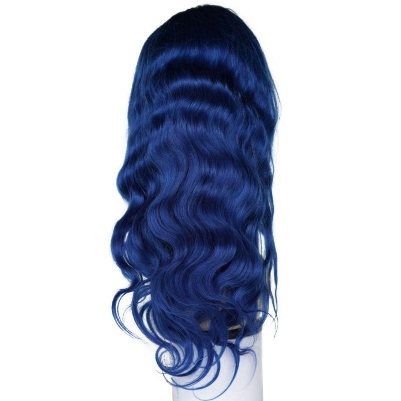 Sapphire Blue Front Lace Wig