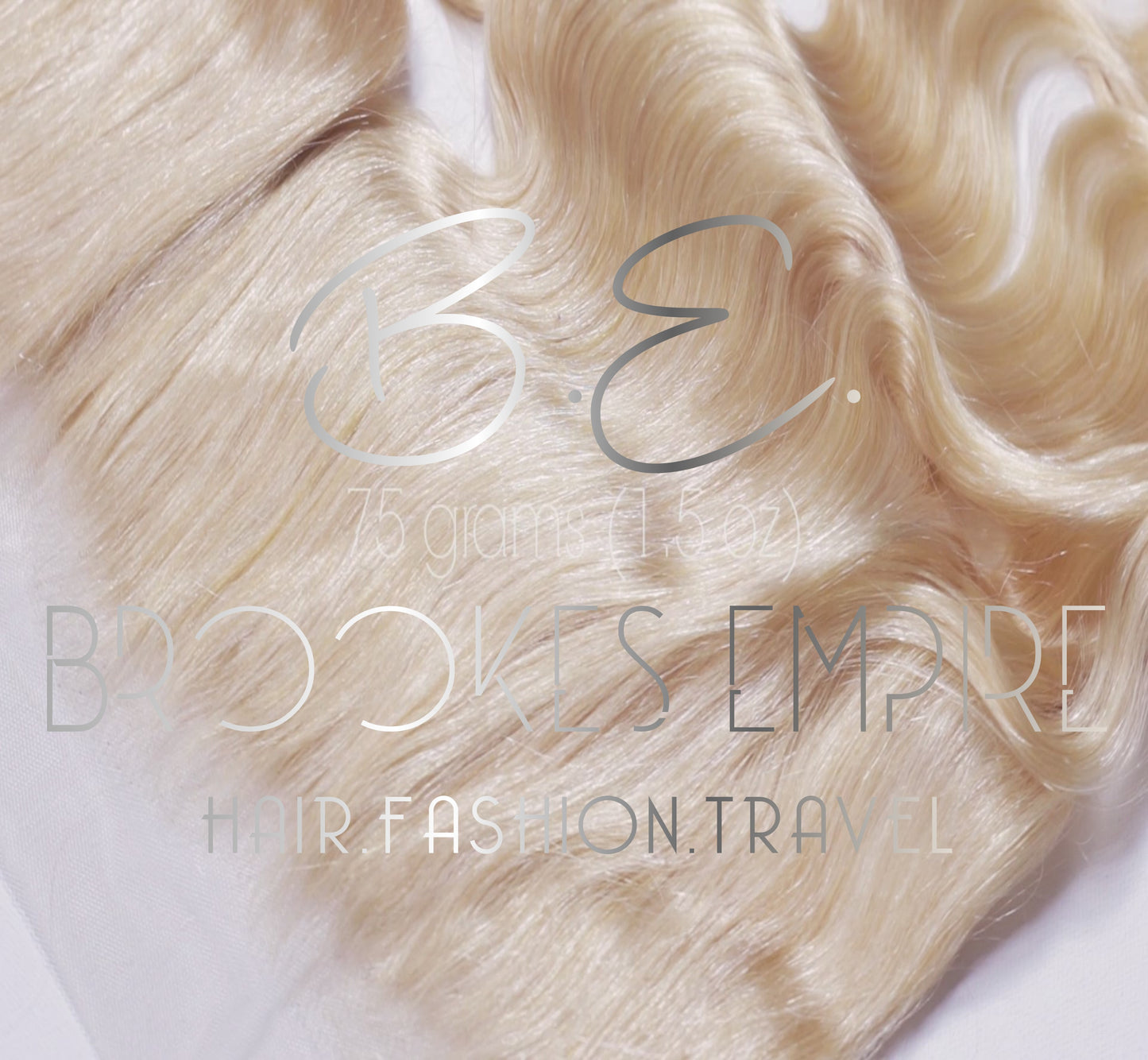 B.E. FOREVER-Virgin  Brazilian Blonde Body Wave Frontal